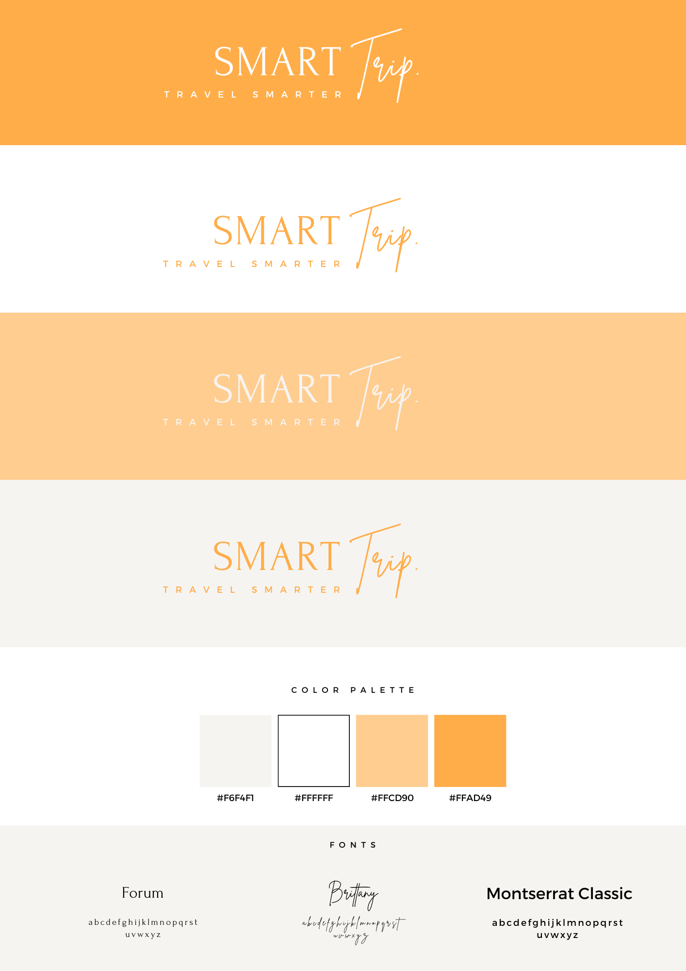 Flora Faves brand board
