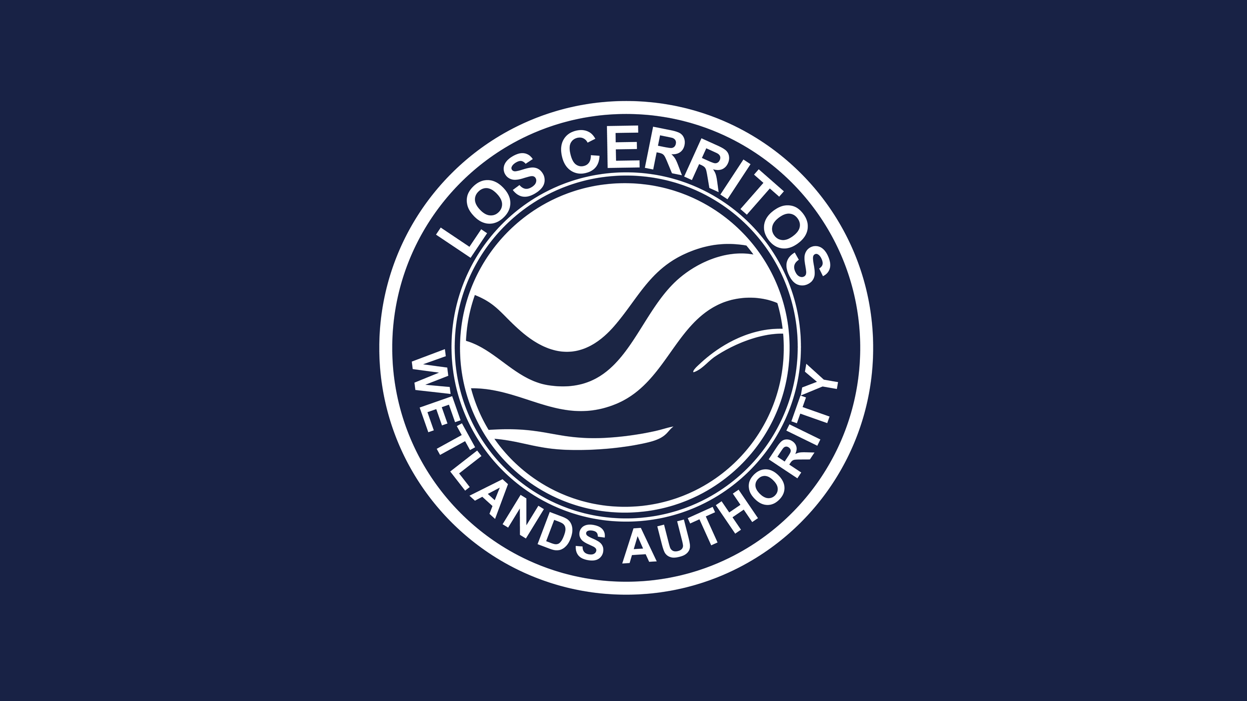Los Cerritos Wetlands logo design